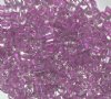 50g 3x3mm Crystal Lined Violet Tiny Cubes
